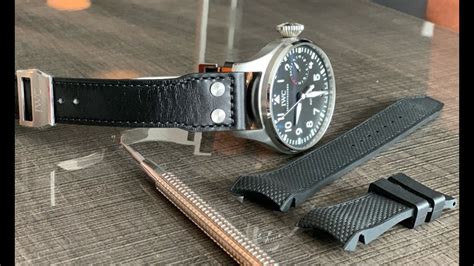 iwc big pilot watch straps|iwc replacement straps.